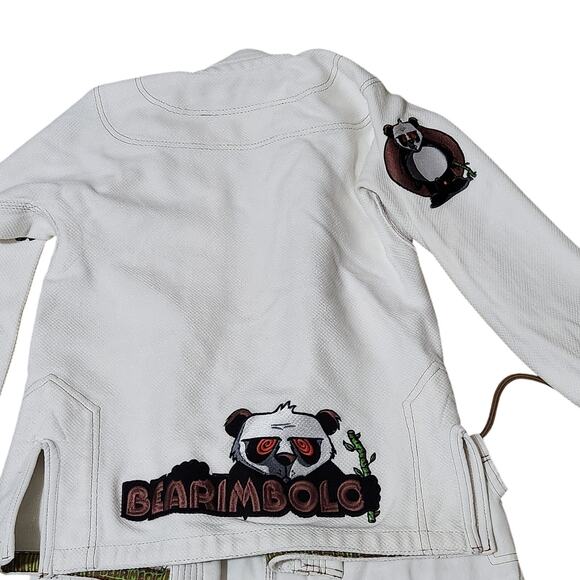 Hypnotic Bearimbolo White Competition Jiu Jitsu Gi Limited Edition Collectors A0 - Picture 13 of 14